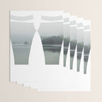 Fog over the Lake - Landscape Photography Wrapping Paper Gallery Image 3