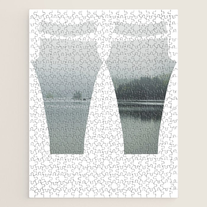 Fog over the Lake - Landscape Photography Jigsaw Puzzle Gallery Image 1