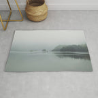 Fog over the Lake - Landscape Photography Rug Gallery Image 1