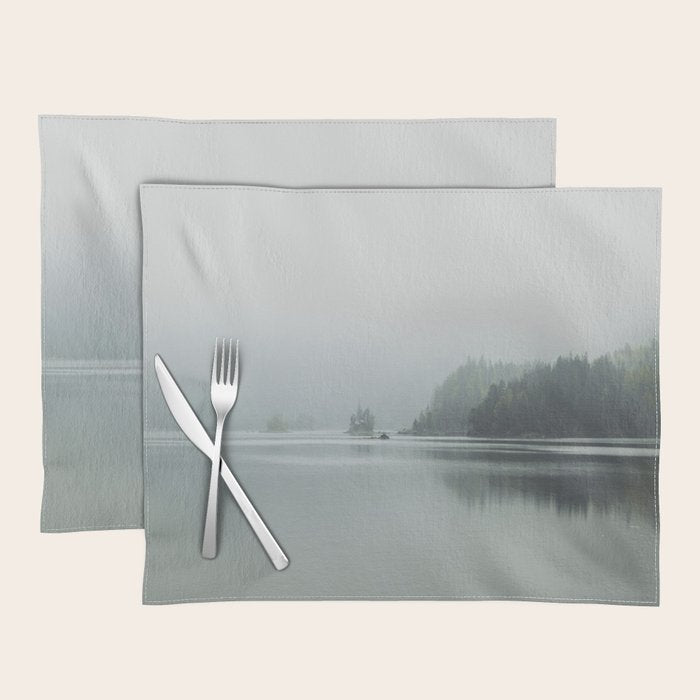 Fog over the Lake - Landscape Photography Placemat Gallery Image 1