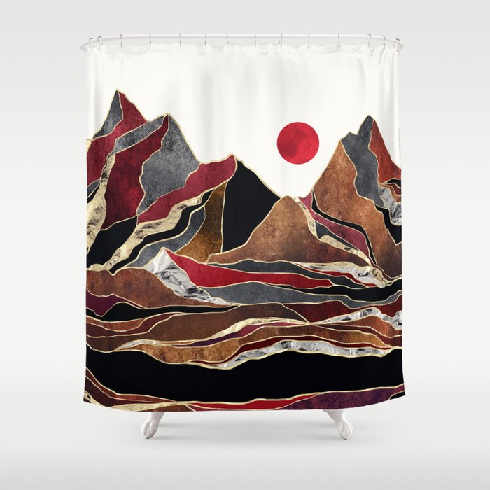 Copper Vista Shower Curtain Gallery Image 1