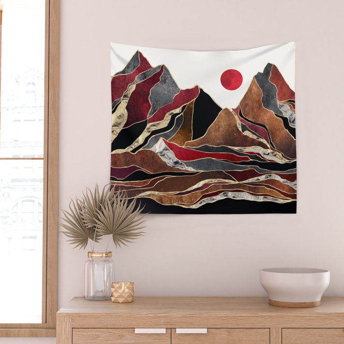 Copper Vista Wall Tapestry Gallery Image 2