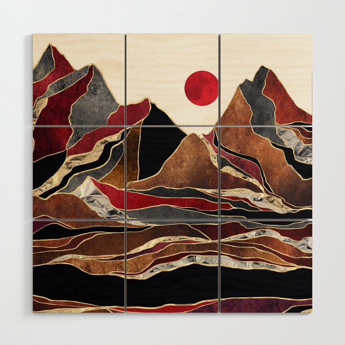 Copper Vista Wood Wall Art Gallery Image 1