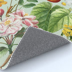 Persimmon Botanical Bloom Mint Green  Rug Gallery Image 4