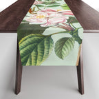 Persimmon Botanical Bloom Mint Green  Table Runner Gallery Image 1