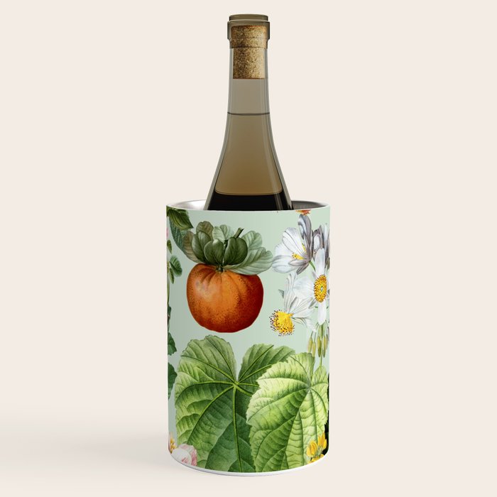 Persimmon Botanical Bloom Mint Green  Wine Chiller Gallery Image 3