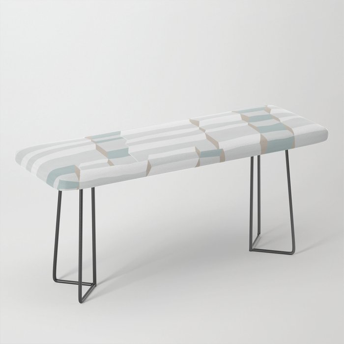 City life always up soft grey Bench Gallery Image 1