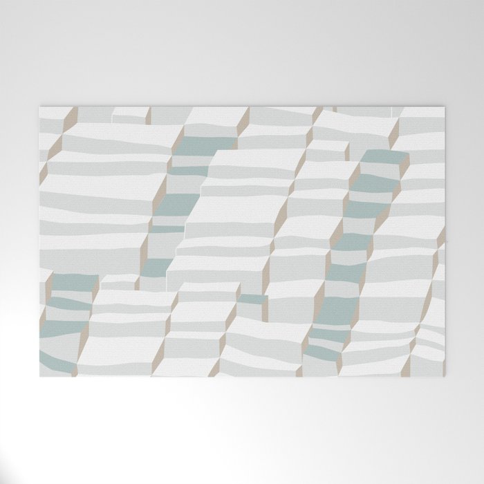 City life always up soft grey Welcome Mat Gallery Image 1