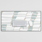 City life always up soft grey Desk Mat Gallery Image 1