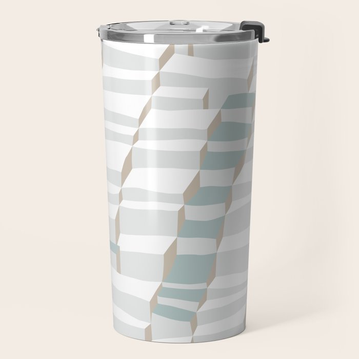 City life always up soft grey Travel Mug Gallery Image 2