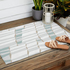 City life always up soft grey Outdoor Rug Gallery Image 2