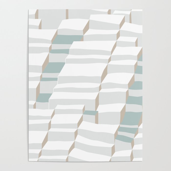 City life always up soft grey Poster Gallery Image 4