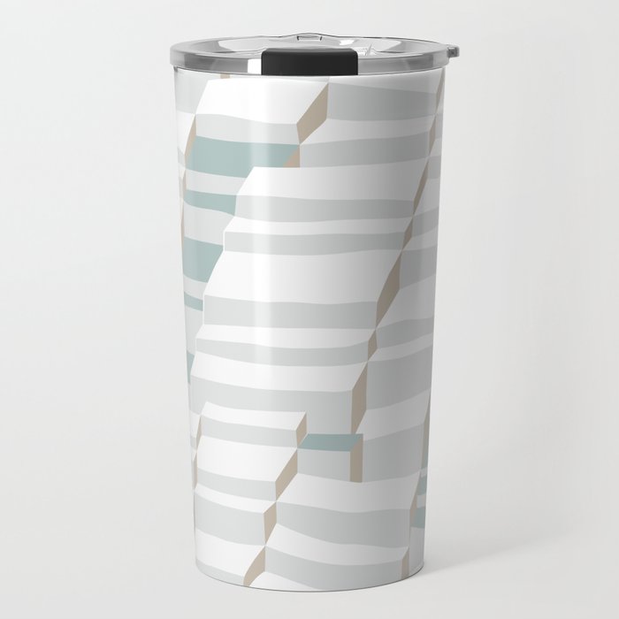 City life always up soft grey Travel Mug Gallery Image 1