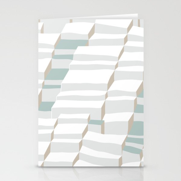 City life always up soft grey Stationery Card Gallery Image 2