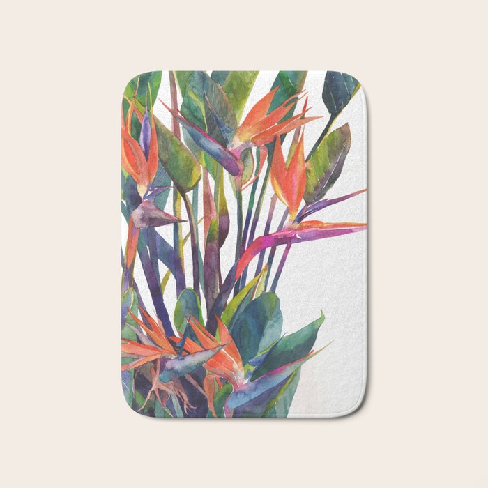 The bird of paradise Bath Mat Gallery Image 1
