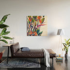 The bird of paradise Wood Wall Art Gallery Image 2