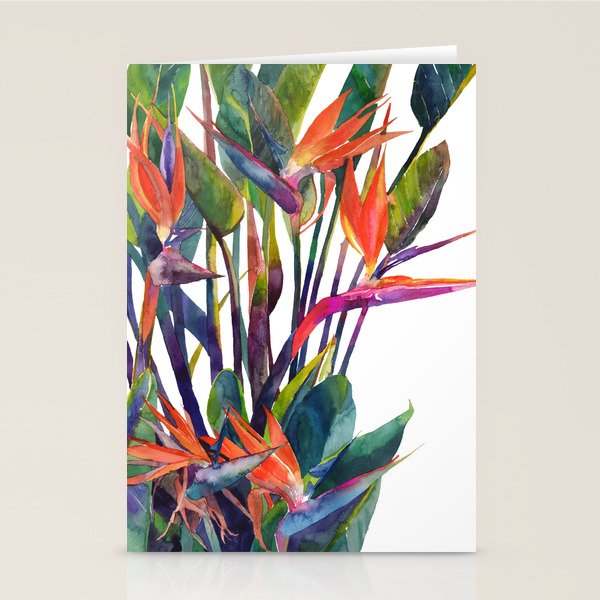 The bird of paradise Stationery Card Gallery Image 2