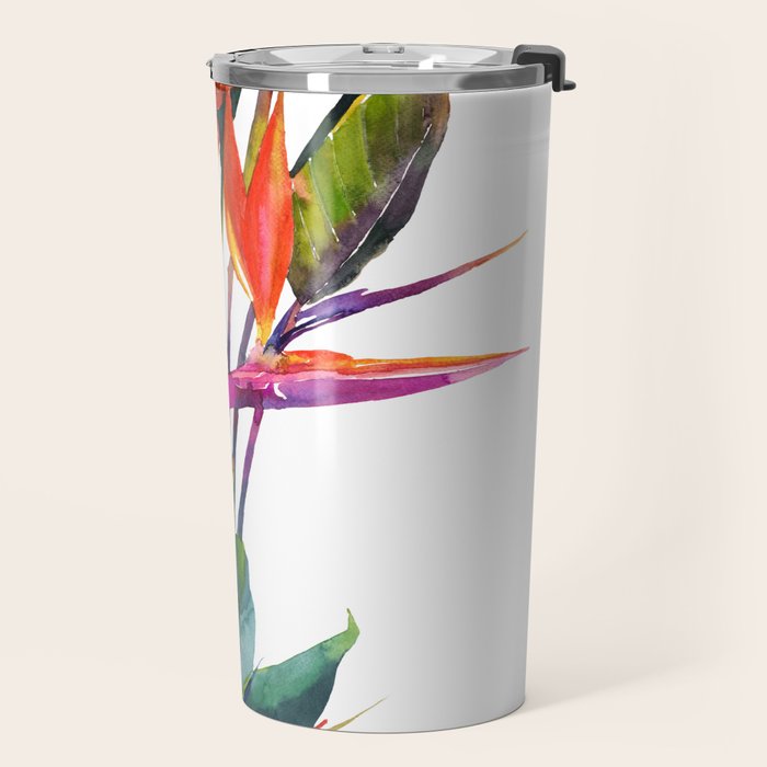 The bird of paradise Travel Mug Gallery Image 2