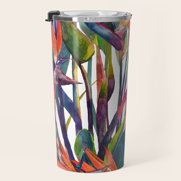 The bird of paradise Travel Mug Gallery Image 3