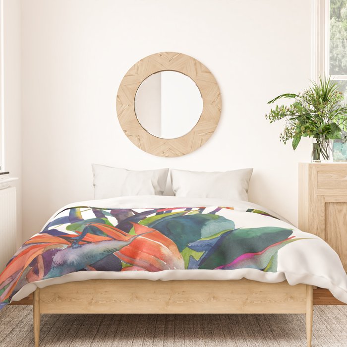The bird of paradise Duvet Cover Gallery Image 3
