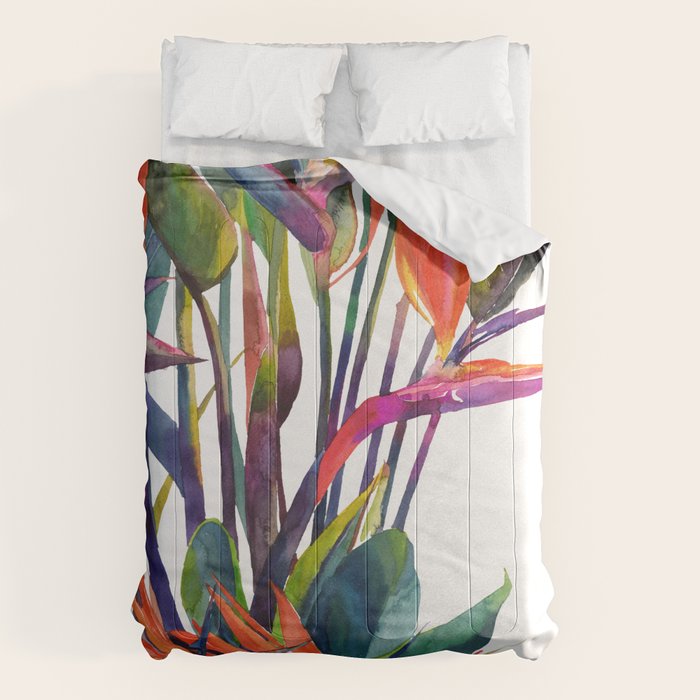 The bird of paradise Comforter Gallery Image 1