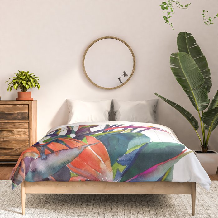 The bird of paradise Comforter Gallery Image 3