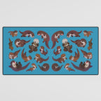 Otter Desk Mat Gallery Image 3