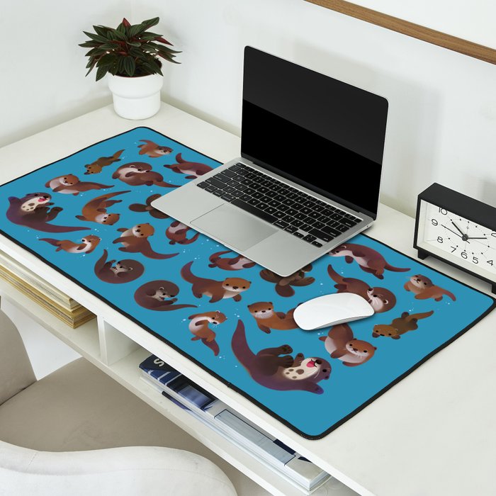 Otter Desk Mat Gallery Image 2