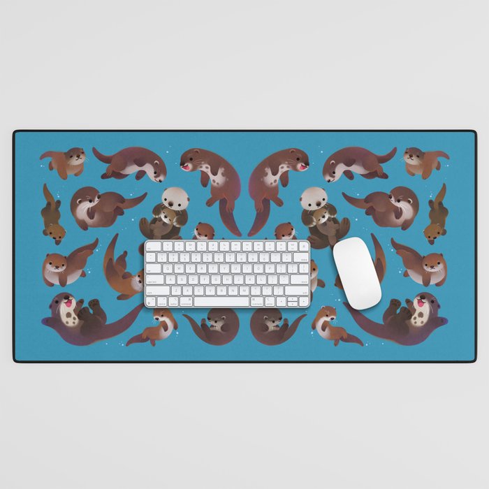 Otter Desk Mat Gallery Image 1