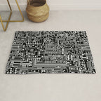 Circuit Board on Black Rug Gallery Image 1