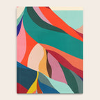 Mid Century Rainbow Mountains Notebook Gallery Image 4