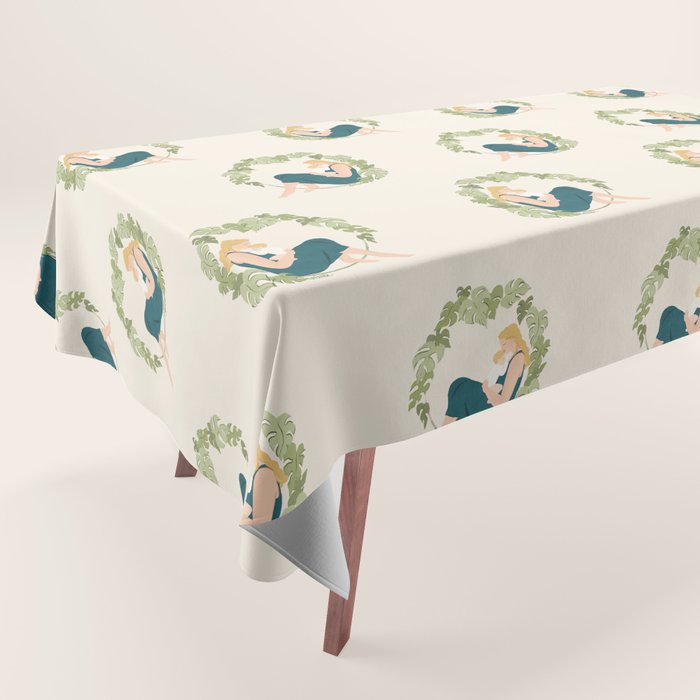 Maternal Bond (Blond) Tablecloth Gallery Image 1
