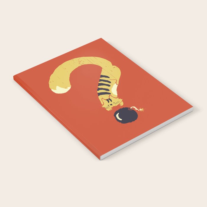 Question Mark (Curiosity Kills The Cat) Notebook Gallery Image 1