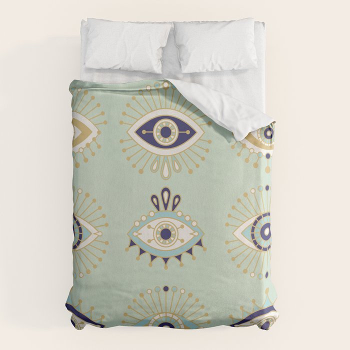 Evil Eye Collection Duvet Cover Gallery Image 1