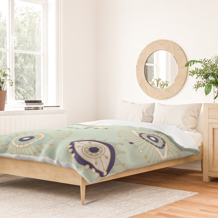 Evil Eye Collection Duvet Cover Gallery Image 2