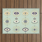 Evil Eye Collection Outdoor Rug Gallery Image 1