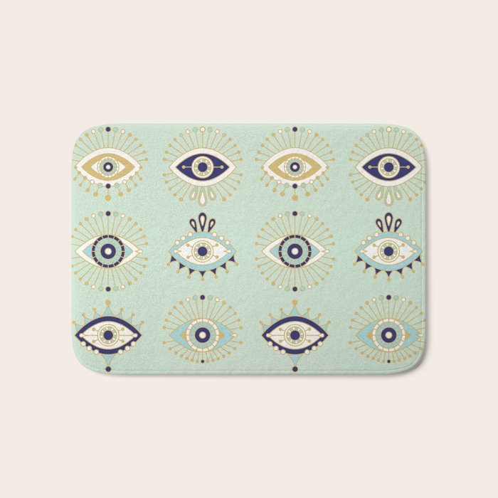 Evil Eye Collection Bath Mat Gallery Image 1