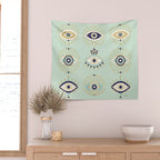 Evil Eye Collection Wall Tapestry Gallery Image 2