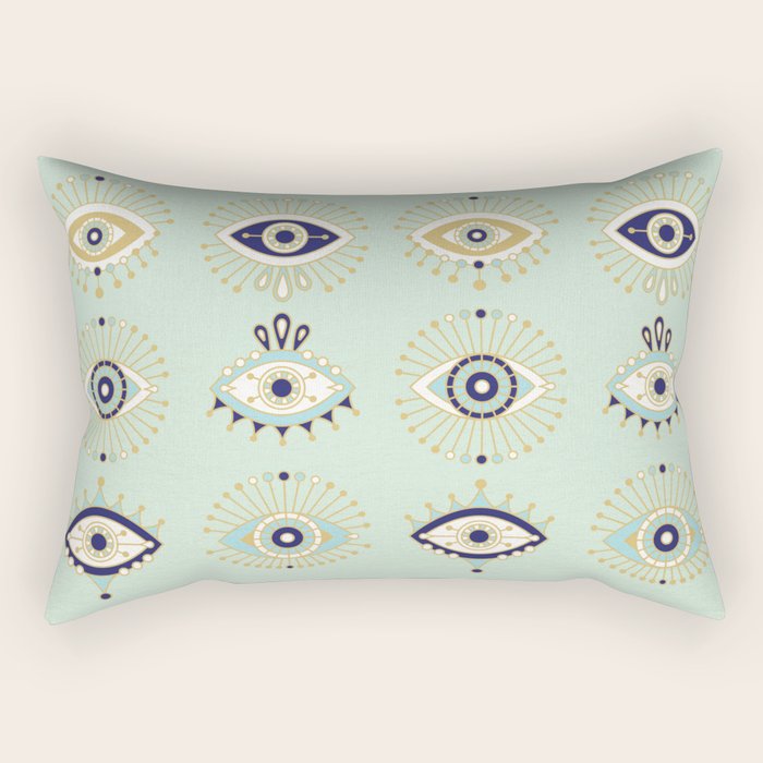 Evil Eye Collection Rectangular Pillow Gallery Image 2