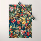 Pomegranate Garden Wrapping Paper Gallery Image 1