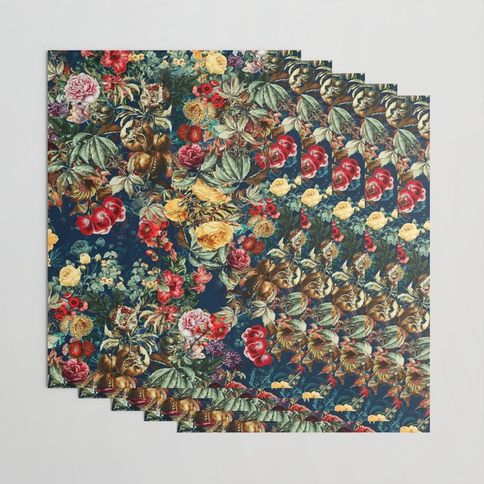 Pomegranate Garden Wrapping Paper Gallery Image 3