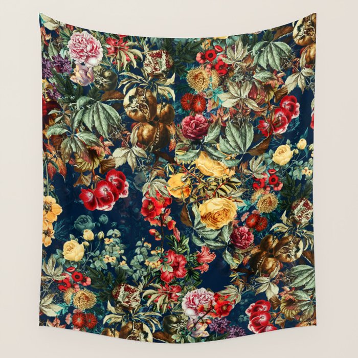 Pomegranate Garden Wall Tapestry Gallery Image 1