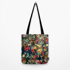 Pomegranate Garden Tote Bag Gallery Image 2