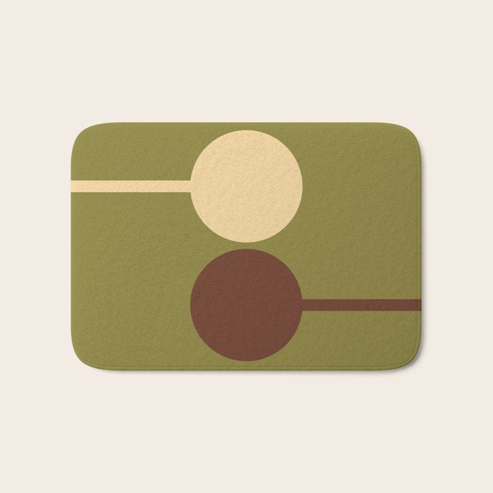 Mid Century 32D Bath Mat Gallery Image 1