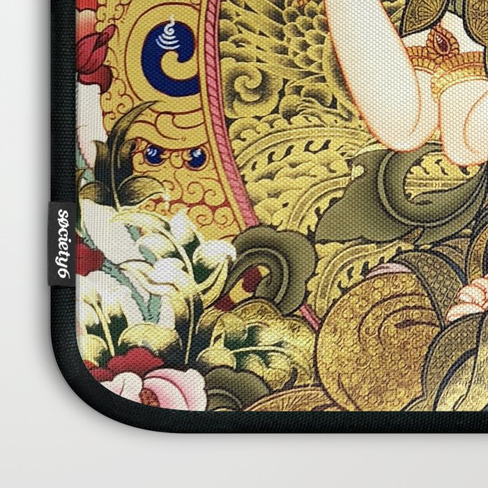 Chenrezig Bodhisattva Tibetan Buddha Laptop Sleeve Gallery Image 3