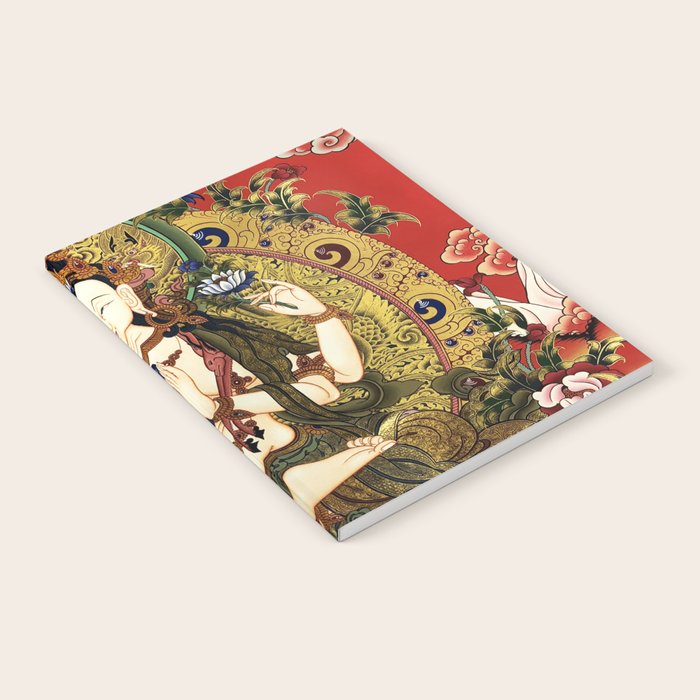 Chenrezig Bodhisattva Tibetan Buddha Notebook Gallery Image 1