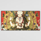 Chenrezig Bodhisattva Tibetan Buddha Desk Mat Gallery Image 3