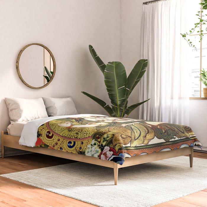 Chenrezig Bodhisattva Tibetan Buddha Comforter Gallery Image 2