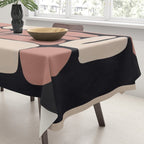 Modern Abstract Minimal Shapes 167 Tablecloth Gallery Image 3
