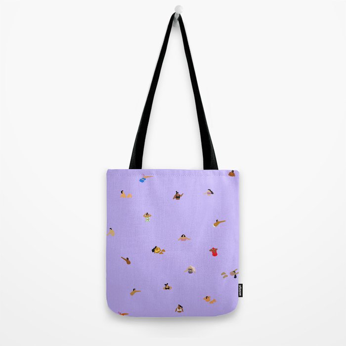 Lilac Blues Tote Bag Gallery Image 2